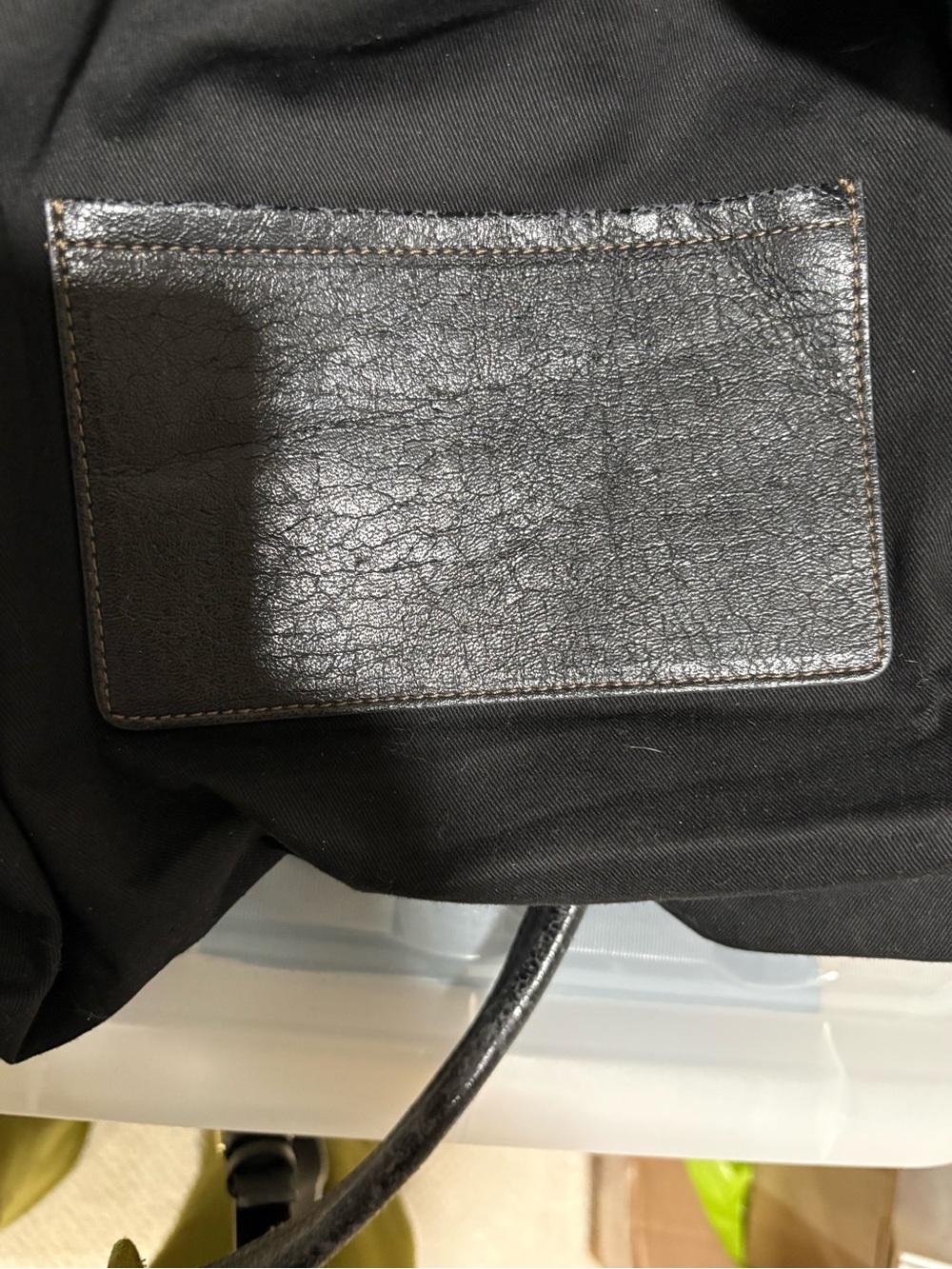 Chloe Eclipse Boston Black Leather Shoulder Bag with Brown Logo Accent - Picture 12 of 16